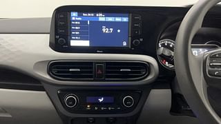 Used 2019 Hyundai Grand i10 Nios Sportz AMT 1.2 Kappa VTVT Petrol Automatic interior MUSIC SYSTEM & AC CONTROL VIEW