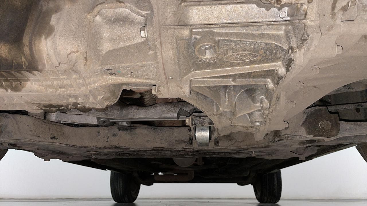 Used 2015 Ford EcoSport [2013-2015] Titanium 1.5L Ti-VCT AT Petrol Automatic extra FRONT LEFT UNDERBODY VIEW