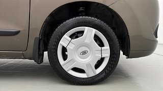 Used 2011 Maruti Suzuki Wagon R 1.0 [2010-2019] VXi Petrol Manual tyres RIGHT FRONT TYRE RIM VIEW