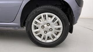 Used 2011 Hyundai Santro Xing [2007-2014] GL Petrol Manual tyres LEFT REAR TYRE RIM VIEW