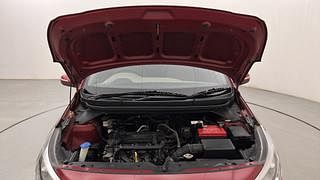 Used 2015 Hyundai Elite i20 [2014-2018] Sportz 1.2 Petrol Manual engine ENGINE & BONNET OPEN FRONT VIEW