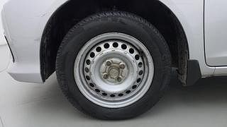 Used 2017 honda Amaze 1.5 E (O) Diesel Manual tyres LEFT FRONT TYRE RIM VIEW