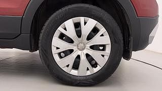 Used 2022 Volkswagen Taigun Comfortline 1.0 TSI MT Petrol Manual tyres LEFT REAR TYRE RIM VIEW