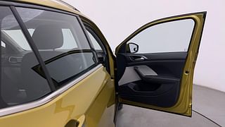 Used 2022 Volkswagen Taigun Topline 1.0 TSI AT Petrol Automatic interior RIGHT FRONT DOOR OPEN VIEW