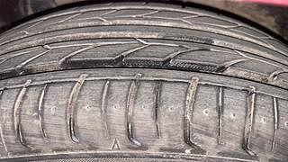 Used 2015 Hyundai Grand i10 [2013-2017] Magna 1.2 Kappa VTVT Petrol Manual tyres RIGHT REAR TYRE TREAD VIEW