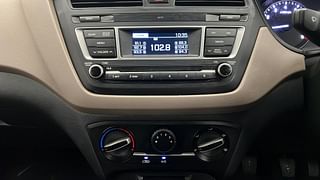Used 2017 Hyundai Elite i20 [2017-2018] Magna Executive 1.2 Petrol Manual interior MUSIC SYSTEM & AC CONTROL VIEW