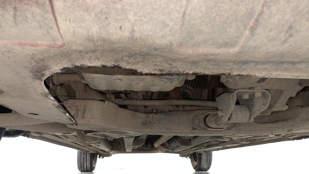 Used 2015 Hyundai Elite i20 [2014-2018] Sportz 1.2 Petrol Manual extra FRONT LEFT UNDERBODY VIEW