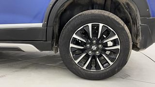 Used 2022 Maruti Suzuki Brezza ZXI Plus AT Dual Tone Petrol Automatic tyres LEFT REAR TYRE RIM VIEW