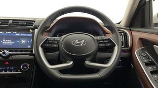Used 2022 Hyundai Alcazar Platinum 7 STR 1.5 Diesel MT Diesel Manual interior STEERING VIEW
