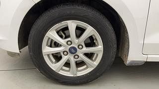 Used 2019 Ford Figo [2019-2021] Titanium AT Petrol Petrol Automatic tyres LEFT FRONT TYRE RIM VIEW
