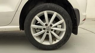 Used 2017 Volkswagen Polo [2015-2019] GT TSI Petrol Automatic tyres LEFT REAR TYRE RIM VIEW