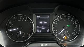 Used 2015 Skoda Octavia [2013-2017] Elegance 1.8 TSI AT Petrol Automatic interior CLUSTERMETER VIEW