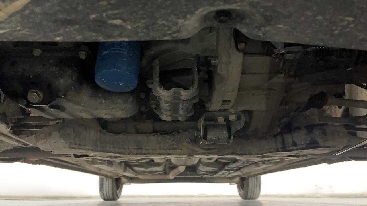 Used 2016 Hyundai Grand i10 [2013-2017] Magna 1.2 Kappa VTVT Petrol Manual extra FRONT LEFT UNDERBODY VIEW
