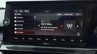 Used 2019 Kia Seltos [2019-2020] GTX Petrol Manual top_features Touch screen infotainment system