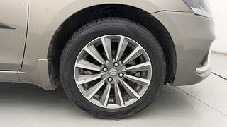 Used 2019 Maruti Suzuki Ciaz Alpha Petrol Petrol Manual tyres RIGHT FRONT TYRE RIM VIEW