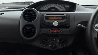 Used 2012 Toyota Etios Liva [2010-2017] G Petrol Manual interior MUSIC SYSTEM & AC CONTROL VIEW