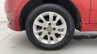 Used 2018 Tata Tiago [2016-2020] Revotron XZA AMT Petrol Automatic tyres LEFT FRONT TYRE RIM VIEW