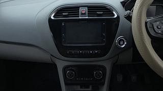 Used 2021 Tata Tigor Revotron XZ+ Petrol Manual interior MUSIC SYSTEM & AC CONTROL VIEW