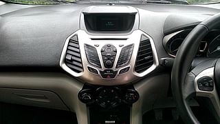 Used 2015 Ford EcoSport [2013-2015] Titanium 1.5L TDCi Diesel Manual interior MUSIC SYSTEM & AC CONTROL VIEW