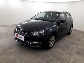 Used 2015 Volkswagen Polo [2015-2019] Highline1.2L (P) Petrol Manual exterior LEFT FRONT CORNER VIEW
