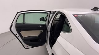 Used 2022 Skoda Slavia Style 1.5L TSI MT Petrol Manual interior LEFT REAR DOOR OPEN VIEW
