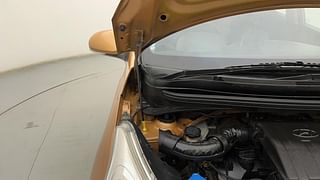 Used 2014 Hyundai Grand i10 [2013-2017] Asta 1.2 Kappa VTVT Petrol Manual engine ENGINE RIGHT SIDE HINGE & APRON VIEW