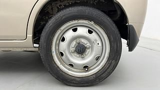Used 2013 Maruti Suzuki Alto K10 [2010-2014] LXi CNG Petrol+cng Manual tyres LEFT REAR TYRE RIM VIEW