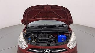 Used 2012 Hyundai i10 [2010-2016] Magna Petrol Petrol Manual engine ENGINE & BONNET OPEN FRONT VIEW