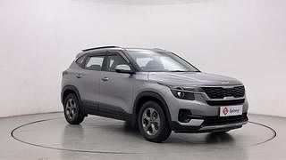 Used 2021 Kia Seltos HTK Plus G Petrol Manual exterior RIGHT FRONT CORNER VIEW