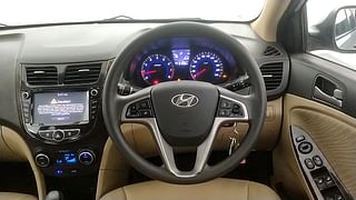 Used 2017 Hyundai Fluidic Verna 4S [2015-2018] 1.6 VTVT SX AT Petrol Automatic interior STEERING VIEW