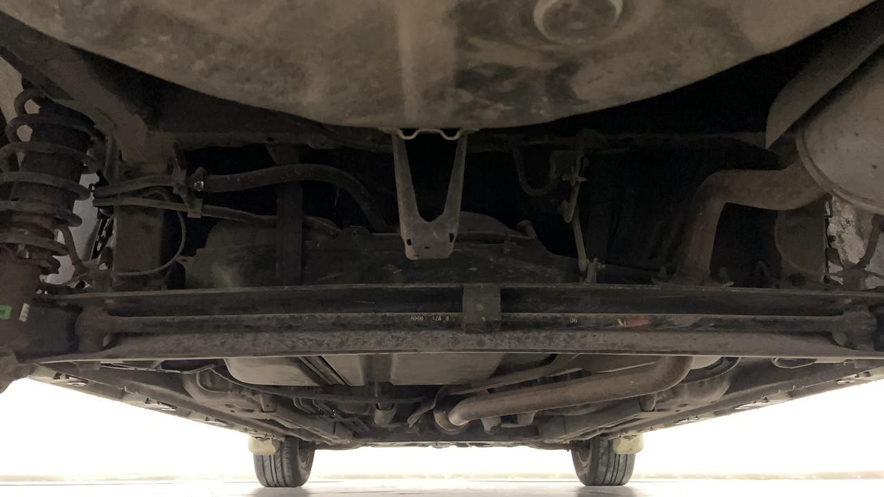Used 2012 Toyota Corolla Altis [2011-2014] VL AT Petrol Petrol Automatic extra REAR UNDERBODY VIEW (TAKEN FROM REAR)