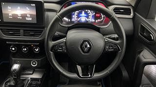 Used 2021 Renault Kiger RXZ AMT Dual Tone Petrol Automatic interior STEERING VIEW