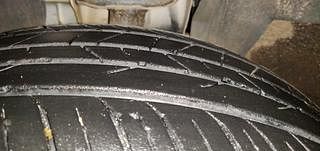 Used 2022 Nissan Magnite XV Premium Turbo CVT Petrol Automatic tyres LEFT FRONT TYRE TREAD VIEW