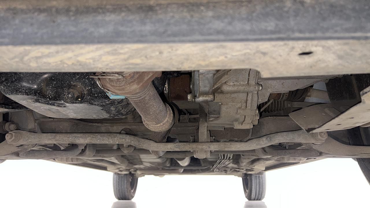 Used 2022 Tata Tigor Revotron XZ+ CNG Petrol+cng Manual extra FRONT LEFT UNDERBODY VIEW