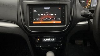 Used 2022 Maruti Suzuki Vitara Brezza [2020-2022] ZXI Plus AT Dual Tone Petrol Automatic interior MUSIC SYSTEM & AC CONTROL VIEW