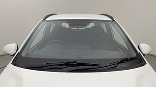 Used 2022 Hyundai Grand i10 Nios Sportz 1.2 Kappa VTVT CNG Petrol+cng Manual exterior FRONT WINDSHIELD VIEW
