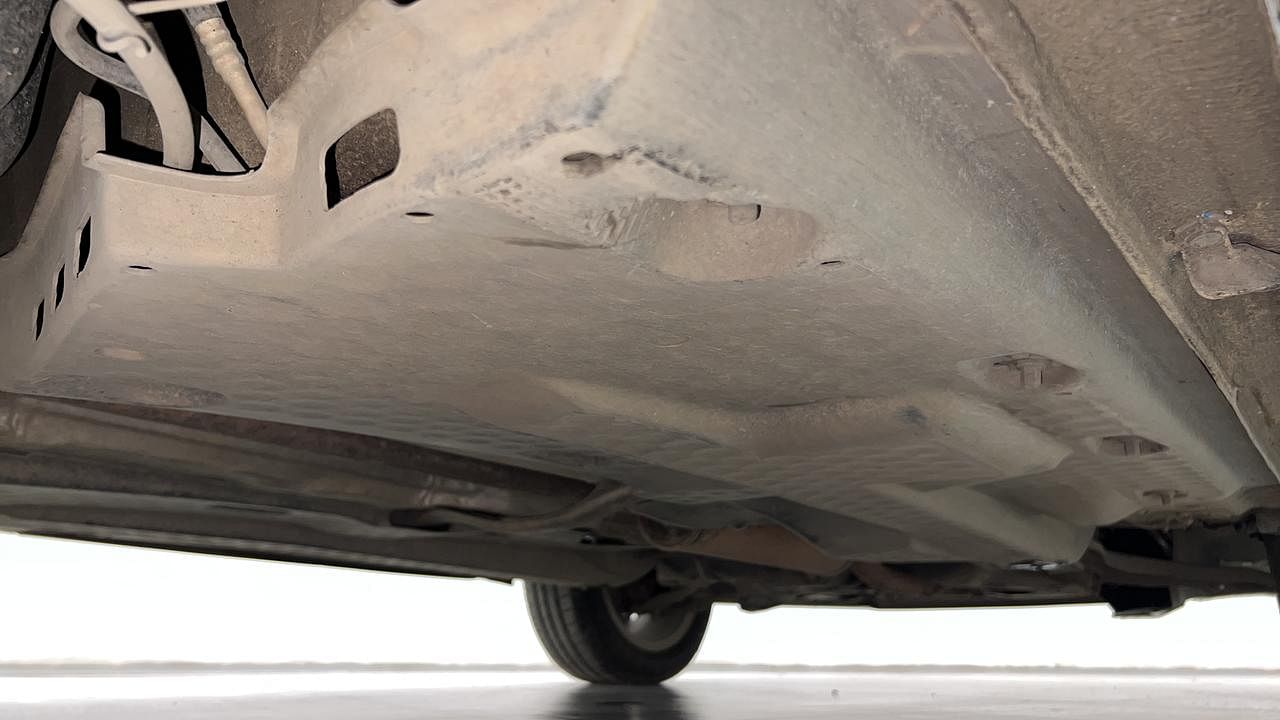 Used 2015 Volkswagen Cross Polo [2015-2018] 1.2 MPI Highline Petrol Manual extra REAR RIGHT UNDERBODY VIEW