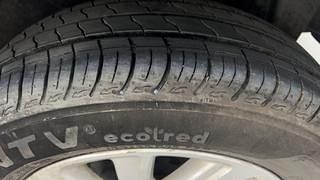 Used 2015 Maruti Suzuki Swift Dzire ZXI Petrol Manual tyres LEFT REAR TYRE TREAD VIEW