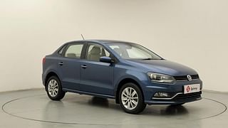 Used 2017 Volkswagen Ameo [2016-2020] Highline1.2L Plus (P) Petrol Manual exterior RIGHT FRONT CORNER VIEW