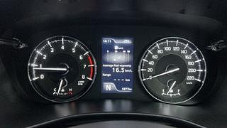 Used 2023 Maruti Suzuki Baleno Alpha AT Petrol Petrol Automatic interior CLUSTERMETER VIEW