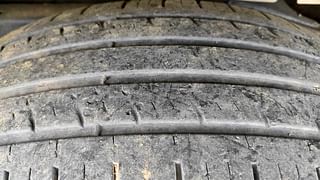 Used 2017 Mahindra Scorpio [2014-2017] S8 Diesel Manual tyres LEFT REAR TYRE TREAD VIEW