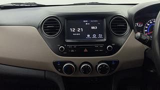 Used 2017 Hyundai Grand i10 [2017-2020] Sportz (O) AT 1.2 Kappa VTVT Petrol Automatic interior MUSIC SYSTEM & AC CONTROL VIEW