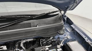 Used 2022 Hyundai Venue [2019-2022] S+ 1.2 Petrol Manual engine ENGINE LEFT SIDE HINGE & APRON VIEW
