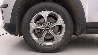 Used 2021 Kia Seltos HTK Plus G Petrol Manual tyres LEFT FRONT TYRE RIM VIEW