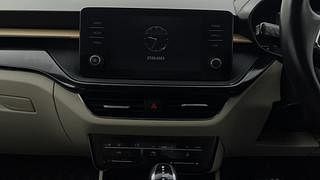 Used 2022 Skoda Slavia Style 1.0L TSI AT Petrol Automatic interior MUSIC SYSTEM & AC CONTROL VIEW