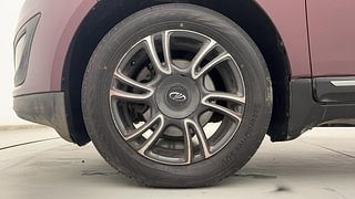 Used 2018 Mahindra Marazzo M8 Diesel Manual tyres LEFT FRONT TYRE RIM VIEW