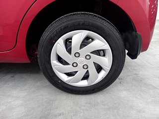 Used 2022 Hyundai New Santro 1.1 Sportz MT Petrol Manual tyres LEFT REAR TYRE RIM VIEW