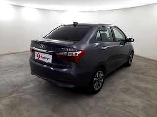 Used 2018 Hyundai Xcent [2017-2019] SX (O) Petrol Petrol Manual exterior RIGHT REAR CORNER VIEW