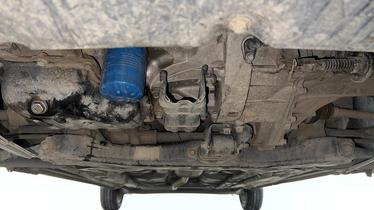 Used 2017 Hyundai Xcent [2017-2019] SX Petrol Petrol Manual extra FRONT LEFT UNDERBODY VIEW