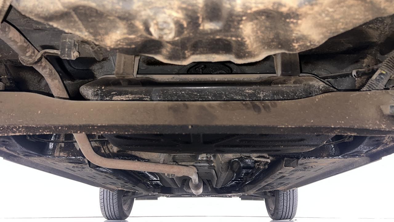 Used 2022 Nissan Magnite XV Petrol Manual extra REAR UNDERBODY VIEW (TAKEN FROM REAR)